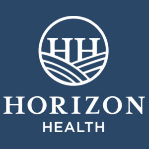 Horizon Health You Matter White Back Print on a Hanes® - EcoSmart ® Crewneck Sweatshirt Design