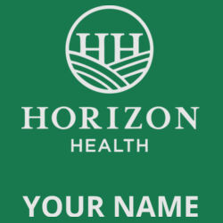 Horizon Health Logo Engraved on a Polar Camel® - 40 oz. Travel Mug with Handle, Straw Included Design