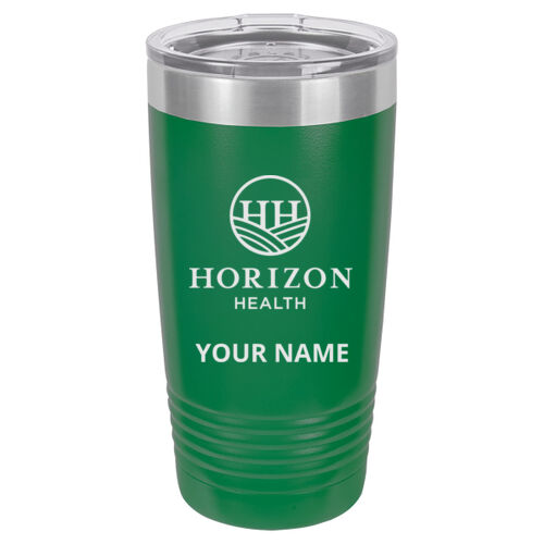 Horizon Health Logo Engraved on a Polar Camel® - 20 oz Tumbler Vacuum Insulated with Slider Lid Thumbnail