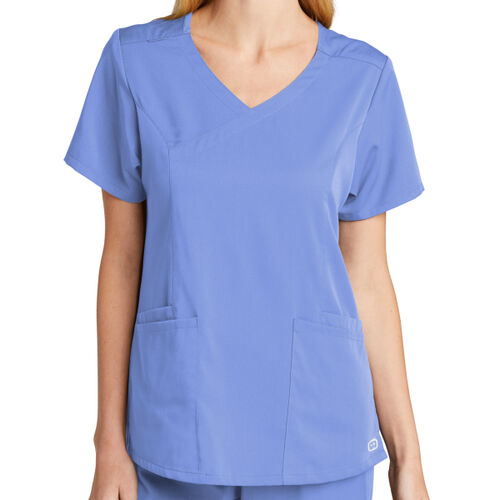 Wink® Women's Premiere Flex Mock Wrap Top Thumbnail